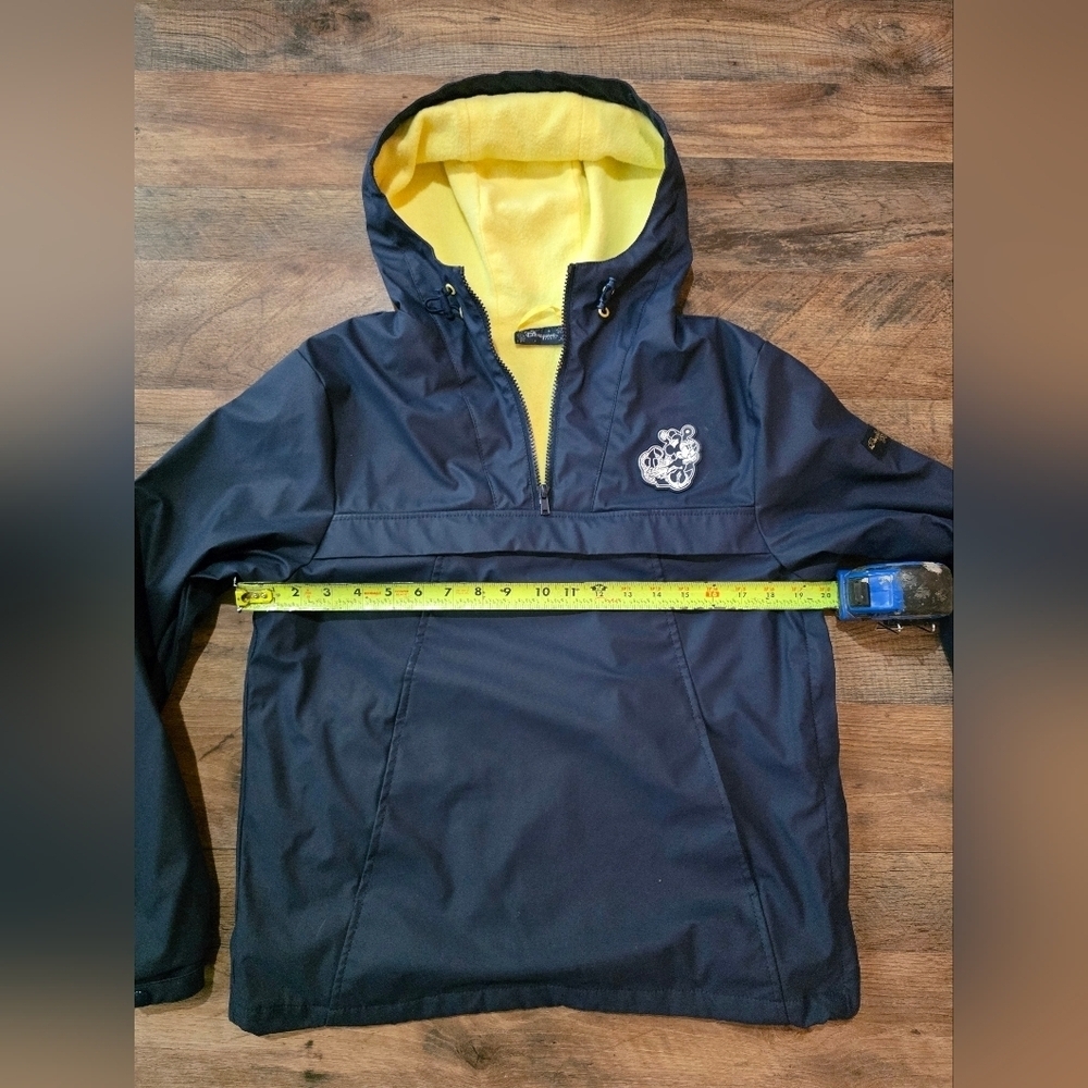 Disneyland Paris Women's Navy Blue Minnie Mouse Fleece Windbreaker Size Small - Picture 9 of 10